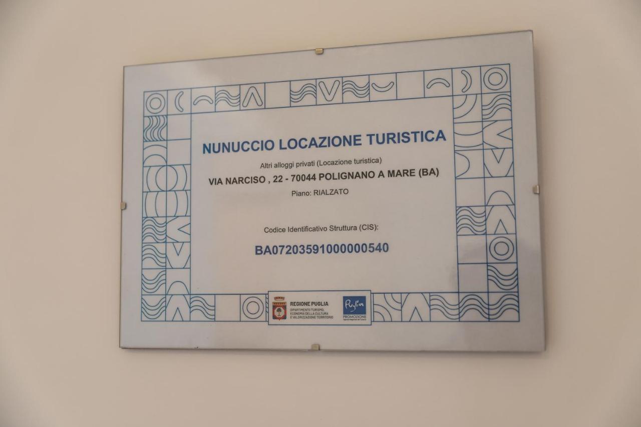 Ferienwohnung Nunuccio - Locazione Turistica Polignano a Mare Exterior foto